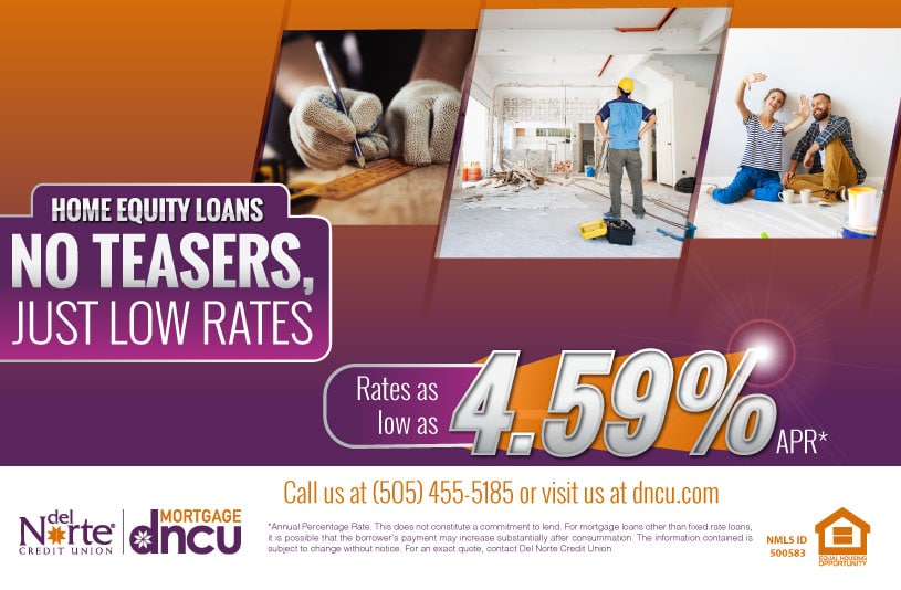 No Teasers, Just Low Rates.