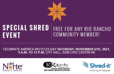 Rio Rancho Shred Information