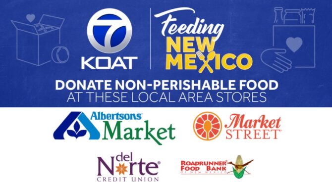 KOAT Food Drive