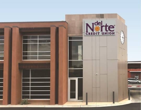 North Angle view of new DNCU branch in Rio Rancho