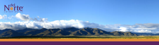 Landscape of New Mexico mountain range