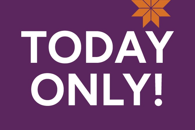 Today Only, April 15