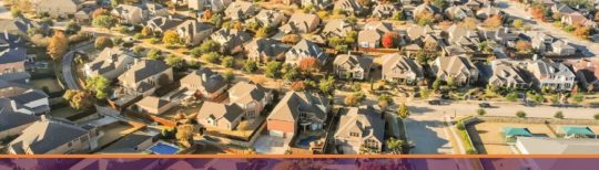 Suburban Housing In Daytime