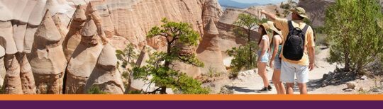 Hikers In New Mexico