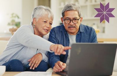 Grandma and Grandpa navigate the web