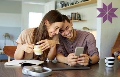 Couple checks in on their investments